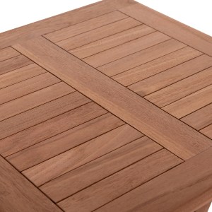 74553 ΤΡΑΠΕΖΙ ΣΚΗΝΟΘΕΤΗ ΤΕΤΡΑΓΩΝΟ ERIS HM18118 ΞΥΛΟ TEAK--ΦΥΣΙΚΟ 60x60x75Υεκ.