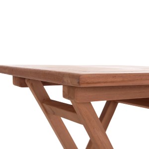 74553 ΤΡΑΠΕΖΙ ΣΚΗΝΟΘΕΤΗ ΤΕΤΡΑΓΩΝΟ ERIS HM18118 ΞΥΛΟ TEAK--ΦΥΣΙΚΟ 60x60x75Υεκ.