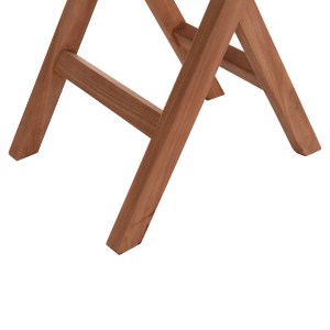 74553 ΤΡΑΠΕΖΙ ΣΚΗΝΟΘΕΤΗ ΤΕΤΡΑΓΩΝΟ ERIS HM18118 ΞΥΛΟ TEAK--ΦΥΣΙΚΟ 60x60x75Υεκ.