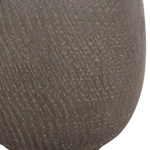 74556 ΣΕΤ 4ΤΜΧ ΓΛΑΣΤΡΕΣ ΣΤΡΟΓΓΥΛΕΣ GARDENER HM4726 FIBERCLAY ΓΚΡΙΖΟΠΡΑΣΙΝΟ Φ52x55Υεκ