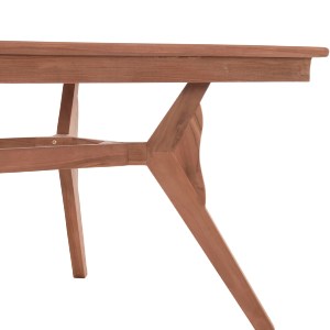 74565 ΤΡΑΠΕΖΙ ΤΡΑΠΕΖΑΡΙΑΣ WONDER HM18116 ΞΥΛΟ TEAK--ΦΥΣΙΚΟ 180x91x75Υεκ.