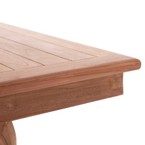 74565 ΤΡΑΠΕΖΙ ΤΡΑΠΕΖΑΡΙΑΣ WONDER HM18116 ΞΥΛΟ TEAK--ΦΥΣΙΚΟ 180x91x75Υεκ.