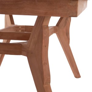 74565 ΤΡΑΠΕΖΙ ΤΡΑΠΕΖΑΡΙΑΣ WONDER HM18116 ΞΥΛΟ TEAK--ΦΥΣΙΚΟ 180x91x75Υεκ.
