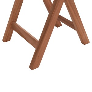 74566 ΤΡΑΠΕΖΙ ΣΚΗΝΟΘΕΤΗ ΣΤΡΟΓΓΥΛΟ HEIDEL HM18120 ΞΥΛΟ TEAK--ΦΥΣΙΚΟ Φ60x75Υεκ.