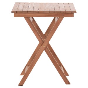 74567 ΤΡΑΠΕΖΙ ΣΚΗΝΟΘΕΤΗ ΤΕΤΡΑΓΩΝΟ HEIDEL HM18121 ΞΥΛΟ TEAK--ΦΥΣΙΚΟ 60x60x75Υεκ.
