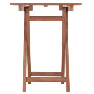 74567 ΤΡΑΠΕΖΙ ΣΚΗΝΟΘΕΤΗ ΤΕΤΡΑΓΩΝΟ HEIDEL HM18121 ΞΥΛΟ TEAK--ΦΥΣΙΚΟ 60x60x75Υεκ.
