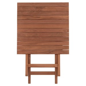 74567 ΤΡΑΠΕΖΙ ΣΚΗΝΟΘΕΤΗ ΤΕΤΡΑΓΩΝΟ HEIDEL HM18121 ΞΥΛΟ TEAK--ΦΥΣΙΚΟ 60x60x75Υεκ.