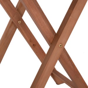 74567 ΤΡΑΠΕΖΙ ΣΚΗΝΟΘΕΤΗ ΤΕΤΡΑΓΩΝΟ HEIDEL HM18121 ΞΥΛΟ TEAK--ΦΥΣΙΚΟ 60x60x75Υεκ.
