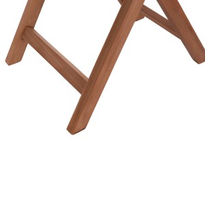 74567 ΤΡΑΠΕΖΙ ΣΚΗΝΟΘΕΤΗ ΤΕΤΡΑΓΩΝΟ HEIDEL HM18121 ΞΥΛΟ TEAK--ΦΥΣΙΚΟ 60x60x75Υεκ.