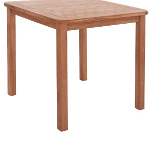 74568 ΤΡΑΠΕΖΙ ΤΕΤΡΑΓΩΝΟ PRESSCOT HM18122 ΞΥΛΟ TEAK--ΦΥΣΙΚΟ 80x80x76Υεκ.