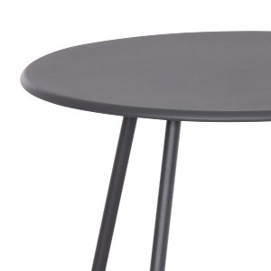 74593 ΣΕΤ LOUNGE 3TMX ΕΞ.ΧΩΡΟΥ OREGO HM21107.01 ΑΛΟΥΜΙΝΙΟ & ΜΕΤΑΛΛΟ ΣΕ ΣΚΟΥΡΟ ΓΚΡΙ