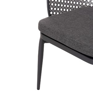 74593 ΣΕΤ LOUNGE 3TMX ΕΞ.ΧΩΡΟΥ OREGO HM21107.01 ΑΛΟΥΜΙΝΙΟ & ΜΕΤΑΛΛΟ ΣΕ ΣΚΟΥΡΟ ΓΚΡΙ