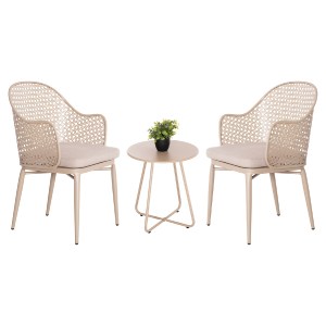 74595 ΣΕΤ LOUNGE 3TMX ΕΞ.ΧΩΡΟΥ OREGO HM21107.03 ΑΛΟΥΜΙΝΙΟ & ΜΕΤΑΛΛΟ ΣΕ ΚΑΠΟΥΤΣΙΝΟ