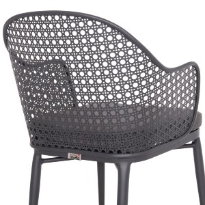74598 ΣΕΤ LOUNGE 3TMX ΕΞ.ΧΩΡΟΥ OREGO HM21106.01 ΑΛΟΥΜΙΝΙΟ ΣΕ ΣΚΟΥΡΟ ΓΚΡΙ