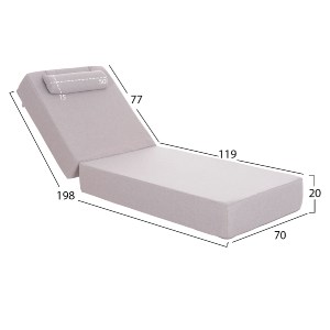 74602 ΜΑΞΙΛΑΡΙ ΞΑΠΛΩΣΤΡΑΣ KIHEI HM21094.01 OLEFIN ΨΑΡΟΚΟΚΚΑΛΟ ΜΕ FOAM 198x70x20Υεκ