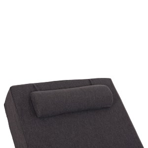 74604 ΜΑΞΙΛΑΡΙ ΞΑΠΛΩΣΤΡΑΣ KIHEI HM21094.03 OLEFIN ΣΚΟΥΡΟ ΓΚΡΙ ΜΕ FOAM 198x70x20Υεκ