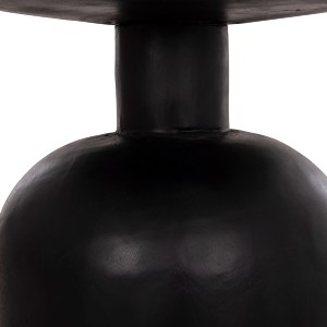 74641 ΒΟΗΘΗΤΙΚΟ ΤΡΑΠΕΖΑΚΙ PUMBE-s HM9892.12 ΞΥΛΟ SUAR--ΜΑΥΡΟ Φ40x40Υεκ