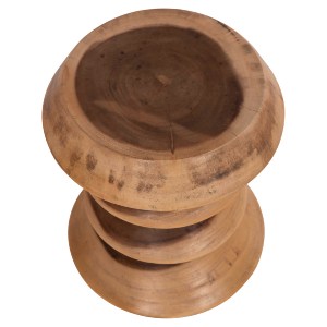 74647 ΣΚΑΜΠΟ ΚΥΛΙΝΔΡΙΚΟ BELLOWS HM18235.11 ΜΑΣΙΦ ΞΥΛΟ SUAR ΦΥΣΙΚΟ Φ35x45Υεκ.