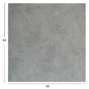 74652 ΕΠΙΦΑΝΕΙΑ ΤΡΑΠΕΖΙΟΥ HPL ΤΕΤΡΑΓΩΝΗ HM5837.32 CEMENT 60x60εκ.
