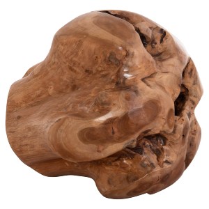 74683 ΔΙΑΚΟΣΜΗΤΙΚΟ ΔΑΠΕΔΟΥ CLEMOR (M) HM18301 ΑΚΑΝΟΝΙΣΤΗ ΣΦΑΙΡΑ-ΞΥΛΟ ΤΕΑΚ--ΦΥΣΙΚΟ Φ40εκ.