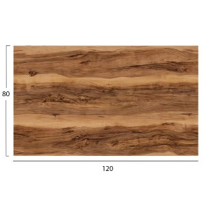 74689 ΕΠΙΦΑΝΕΙΑ ΤΡΑΠΕΖΙΟΥ HPL ΟΡΘΟΓΩΝΙΑ HM5840.30 INDIAN SHEESHAM 120x80εκ.