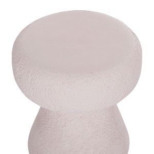 74764 ΣΚΑΜΠΟ ΣΤΡΟΓΓΥΛΟ INTERON HM18171.02 FIBER CEMENT ΣΕ ΛΕΥΚΟ--Φ34x39Υεκ.