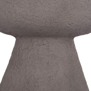 74765 ΣΚΑΜΠΟ ΣΤΡΟΓΓΥΛΟ INTERON HM18171.03 FIBER CEMENT ΣΕ ΓΚΡΙ--Φ34x39Υεκ.
