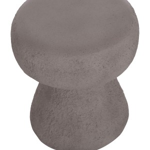 74765 ΣΚΑΜΠΟ ΣΤΡΟΓΓΥΛΟ INTERON HM18171.03 FIBER CEMENT ΣΕ ΓΚΡΙ--Φ34x39Υεκ.