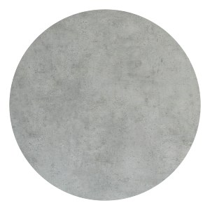 74792 ΕΠΙΦΑΝΕΙΑ ΤΡΑΠΕΖΙΟΥ HPL ΣΤΡΟΓΓΥΛΗ HM6351.32 CEMENT Φ120εκ.