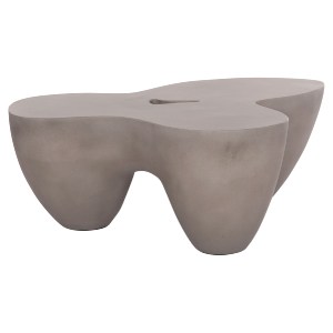 74813 ΤΡΑΠΕΖΙ ΣΑΛΟΝΙΟΥ SALLEN HM18161.03 FIBER CEMENT ΣΕ ΓΚΡΙ--108x94x38,5Υεκ.