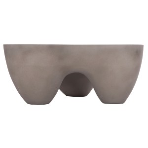 74813 ΤΡΑΠΕΖΙ ΣΑΛΟΝΙΟΥ SALLEN HM18161.03 FIBER CEMENT ΣΕ ΓΚΡΙ--108x94x38,5Υεκ.