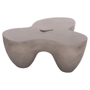 74813 ΤΡΑΠΕΖΙ ΣΑΛΟΝΙΟΥ SALLEN HM18161.03 FIBER CEMENT ΣΕ ΓΚΡΙ--108x94x38,5Υεκ.