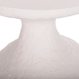 74822 ΤΡΑΠΕΖΙ ΒΟΗΘΗΤΙΚΟ REBON HM18156.02L FIBER CEMENT ΣΕ ΛΕΥΚΟ--Φ40x56.5Υεκ.