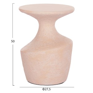 74824 ΤΡΑΠΕΖΙ ΒΟΗΘΗΤΙΚΟ REBON HM18156.04S FIBER CEMENT ΣΕ ΣΟΜΟΝ--Φ27.5x50Υεκ.