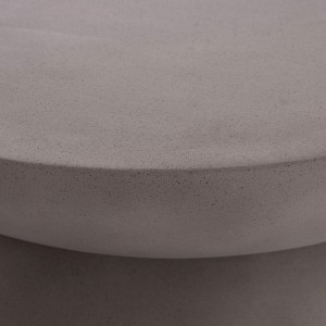 74834 ΤΡΑΠΕΖΙ ΣΑΛΟΝΙΟΥ ANNA HM18158.03 FIBER CEMENT ΣΕ ΓΚΡΙ--Φ92x44.5Υεκ