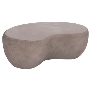 74835 ΤΡΑΠΕΖΙ ΣΑΛΟΝΙΟΥ GERSON HM18151.03S FIBER CEMENT ΣΕ ΓΚΡΙ--104x72x40Υεκ.