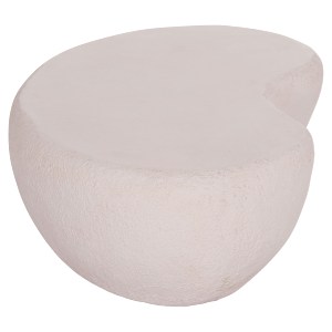 74836 ΤΡΑΠΕΖΙ ΣΑΛΟΝΙΟΥ GERSON HM18151.02S FIBER CEMENT ΣΕ ΛΕΥΚΟ--104x72x40Υεκ.