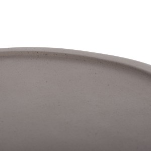 74843 ΒΟΗΘΗΤΙΚΟ ΤΡΑΠΕΖΙ TRED(T) HM18169.03 FIBER CEMENT ΓΚΡΙ-ΦΥΣΙΚΟ RATTAN--Φ40x61Υεκ.