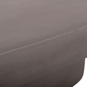 74849 ΤΡΑΠΕΖΙ ΣΑΛΟΝΙΟΥ DESSY HM18153.03 FIBER CEMENT ΣΕ ΓΚΡΙ--151x66x30Υεκ.