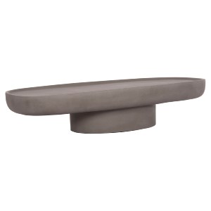 74849 ΤΡΑΠΕΖΙ ΣΑΛΟΝΙΟΥ DESSY HM18153.03 FIBER CEMENT ΣΕ ΓΚΡΙ--151x66x30Υεκ.