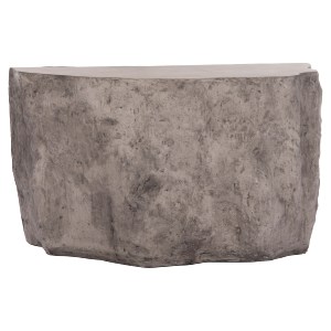 74853 ΚΟΝΣΟΛΑ ΒΡΑΧΟΣ INTERON HM18152.03 FIBER CEMENT ΣΕ ΓΚΡΙ--120x50x71Υεκ.