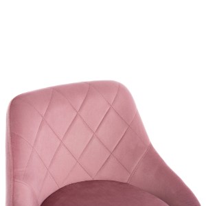 74861 ΣΚΑΜΠΟ ΜΠΑΡ ROSE HM204.42 ΜΕ ΑΜΟΡΤΙΣΕΡ ΧΡΩΜΙΟΥ & ΣΑΠΙΟ ΜΗΛΟ ΒΕΛΟΥΔΟ 48x45x105Υεκ.