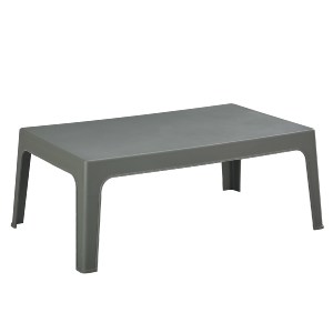 74864 ΤΡΑΠΕΖΑΚΙ ΟΡΘΟΓΩΝΙΟ SLEEK HM6367.05 ΠΟΛΥΠΡΟΠΥΛΕΝΙΟ DARK OLIVE 99x59.5x39.5Υεκ.