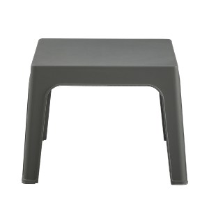 74870 ΤΡΑΠΕΖΑΚΙ ΤΕΤΡΑΓΩΝΟ SLEEK HM6371.05 ΠΟΛΥΠΡΟΠΥΛΕΝΙΟ ΣΕ DARK OLIVE 49.5x49.5x40Υεκ.