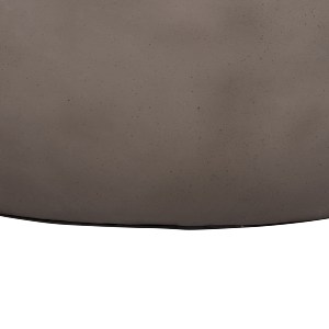 74882 ΤΡΑΠΕΖΙ ΣΑΛΟΝΙΟΥ ΣΤΡΟΓΓΥΛΟ ALLAN HM18162.03 FIBER CEMENT ΣΕ ΓΚΡΙ--Φ92x49Υεκ.