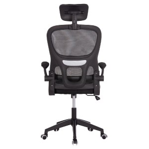 74883 ΚΑΡΕΚΛΑ ΓΡΑΦΕΙΟΥ BASTON HM18236.01 ΜΑΥΡΟ MESH & PP ΣΚΕΛΕΤΟΣ 64x60x117-127Υεκ.