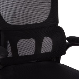 74883 ΚΑΡΕΚΛΑ ΓΡΑΦΕΙΟΥ BASTON HM18236.01 ΜΑΥΡΟ MESH & PP ΣΚΕΛΕΤΟΣ 64x60x117-127Υεκ.