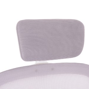 74885 ΚΑΡΕΚΛΑ ΓΡΑΦΕΙΟΥ BASTON HM18236.03 ΓΚΡΙ MESH & ΛΕΥΚΟΣ PP ΣΚΕΛΕΤΟΣ 64x60x127Υεκ.