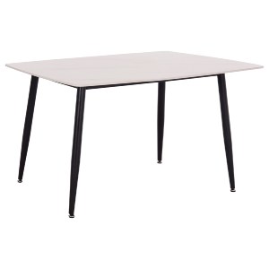 74928 ΤΡΑΠΕΖΙ RAVEN HM18149.01 ΚΕΡΑΜΙΚΟ TOP ΜΕ ΟΨΗ ΛΕΥΚΟ ΜΑΡΜΑΡΟ 140x80x74Υεκ.
