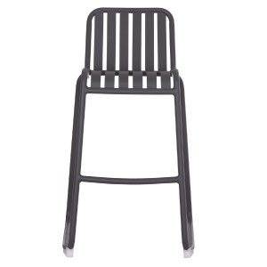 74932 ΣΚΑΜΠΟ ΜΠΑΡ ΑΛΟΥΜΙΝΙΟΥ RACHEL HM6341.01 ΓΚΡΙ 47x56,5x98,5Υεκ.